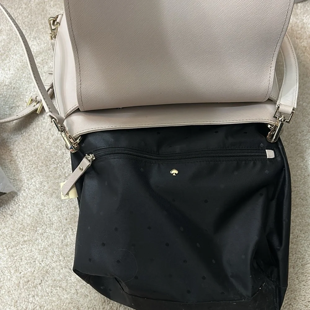 Kate Spade Make It Mine Pink Maddie Interchangeable Backpack Crossbody - Picture 11 of 17
